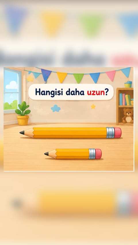 Uzun mu, Kısa mı? Eğlenceli Karşılaştırma Oyunu